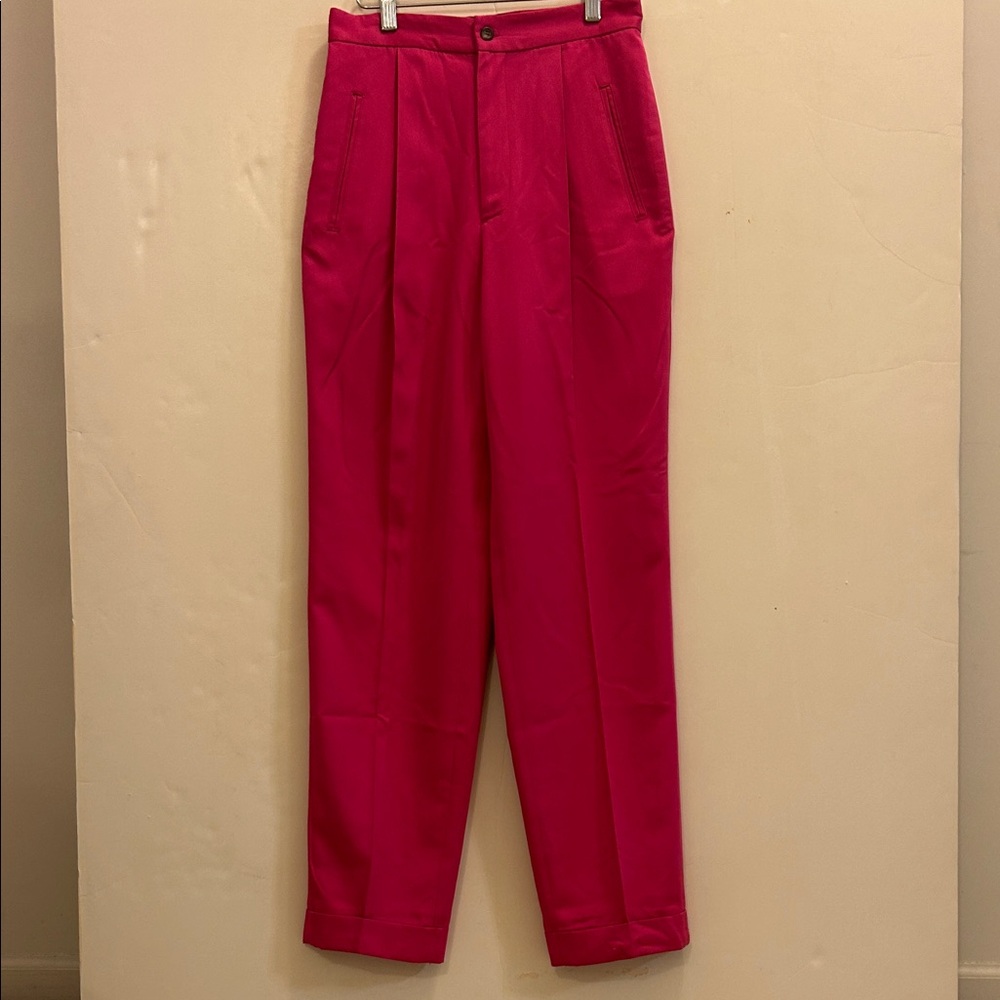 Ralph Lauren Bright Fuchsia Women’s Dress Pants